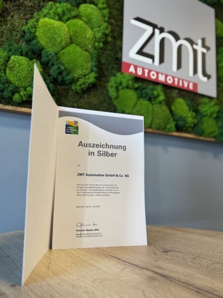 Silber für ZMT Automotive!