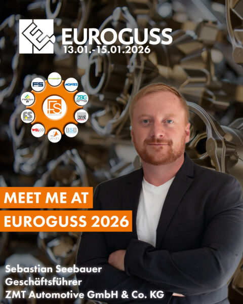 Wir sind dabei auf der EUROGUSS 2026!